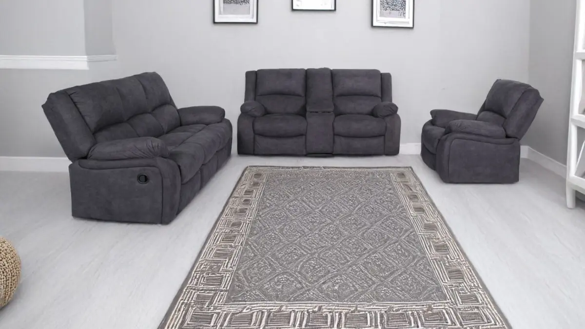 BONNACRAFT PROMO 6 SEATER RECLINER SOFA SET 1439925/88/94 - Image 6