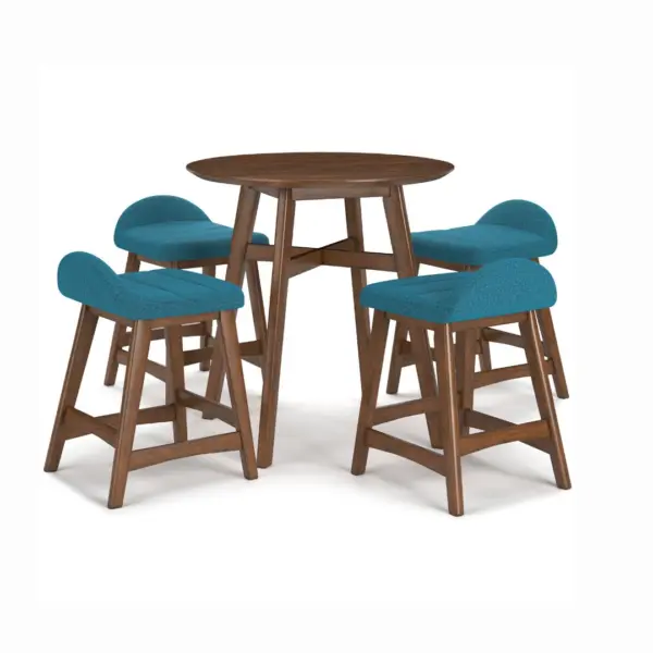 Lyncott 4-Piece Round Dining Set
