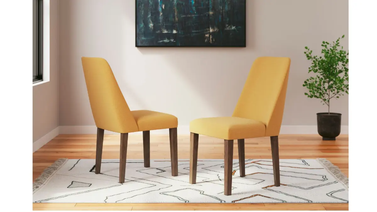 LYNCOTT ROUND DINING SET WITH 4 CHAIRS - Image 3