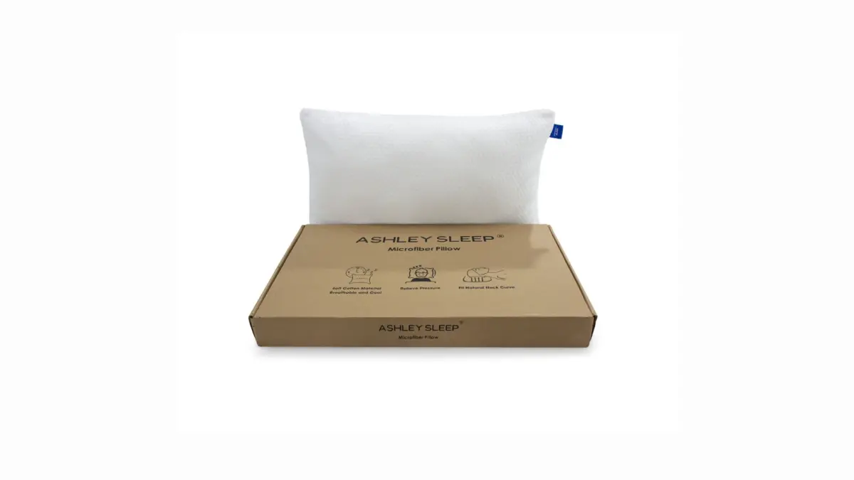 M44002 MICROFIBER PILLOW SERENE REST (ASH) - Image 3