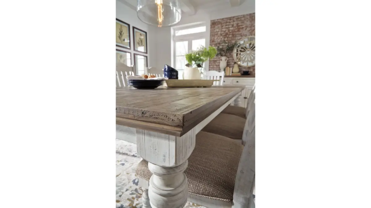 HAVALANCE DINING SET WITH 8 CHAIRS - Image 4