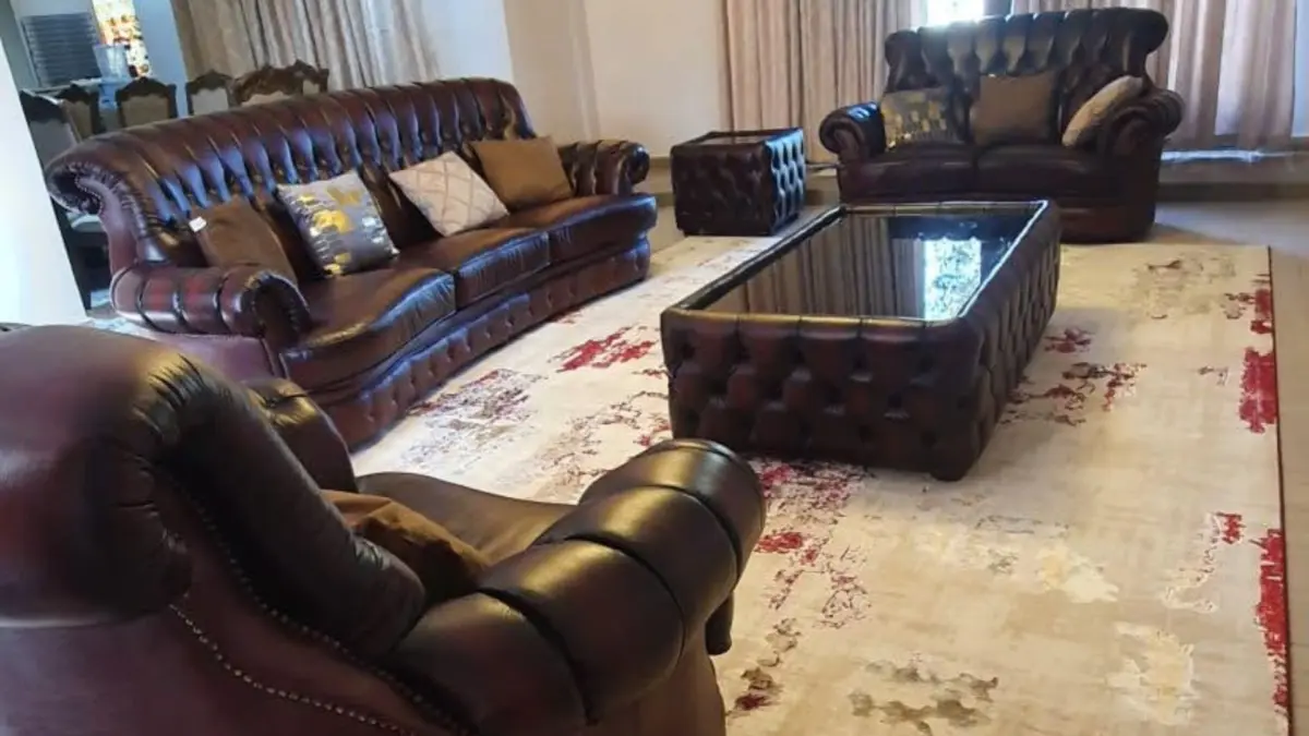 SOFA SET 7PAX WITH 3PC COFFEE SET - Image 6