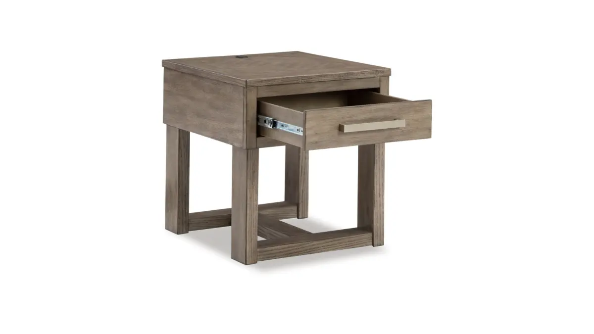 LOYASKA RECTANGULAR END TABLE T854-3 - Image 1