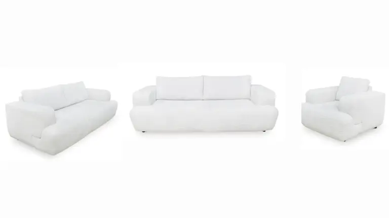 white sofa set