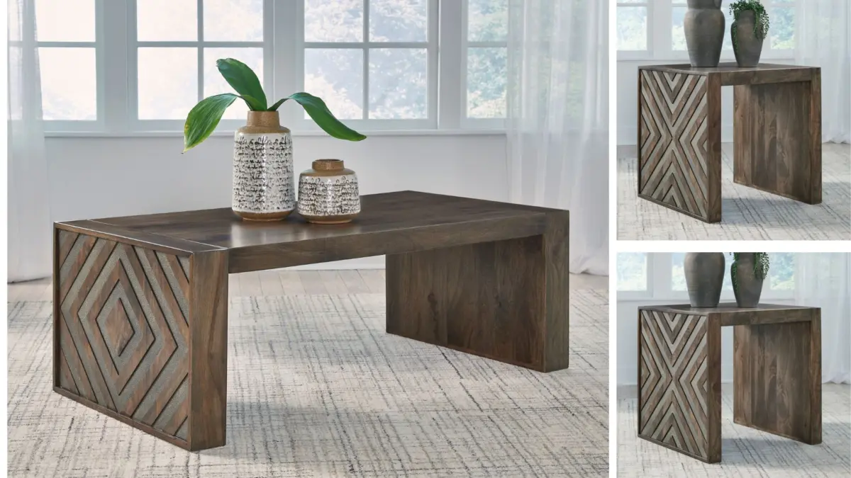 DREGGAN COFFEE TABLE SET - Image 5