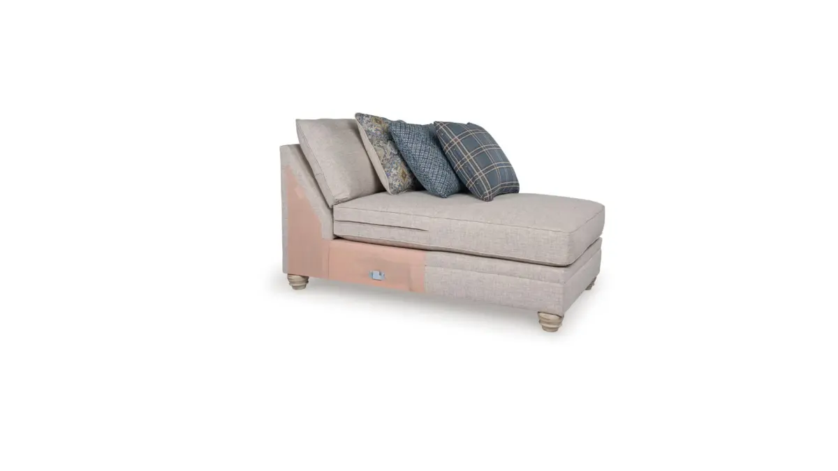 HUNTSWORTH SECTIONAL SOFA SET - DOVE GRAY - Image 2