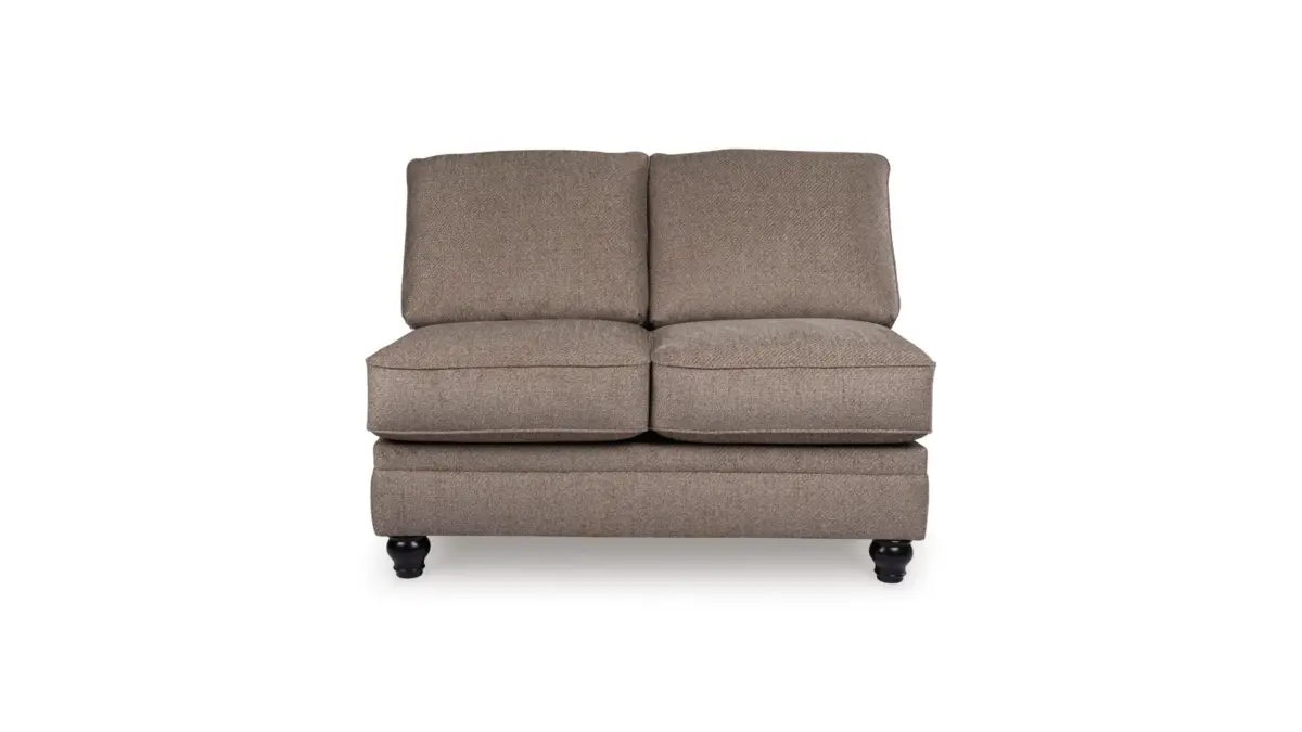 HUNTSWORTH SECTIONAL SOFA SET - BROWN - Image 4