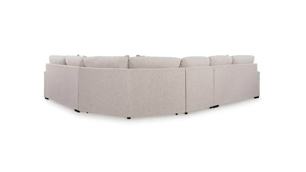 BALLYTON SECTIONAL SOFA SET WITH OTTOMAN - Image 3