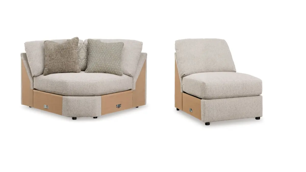 BALLYTON SECTIONAL SOFA SET WITH OTTOMAN - Image 2