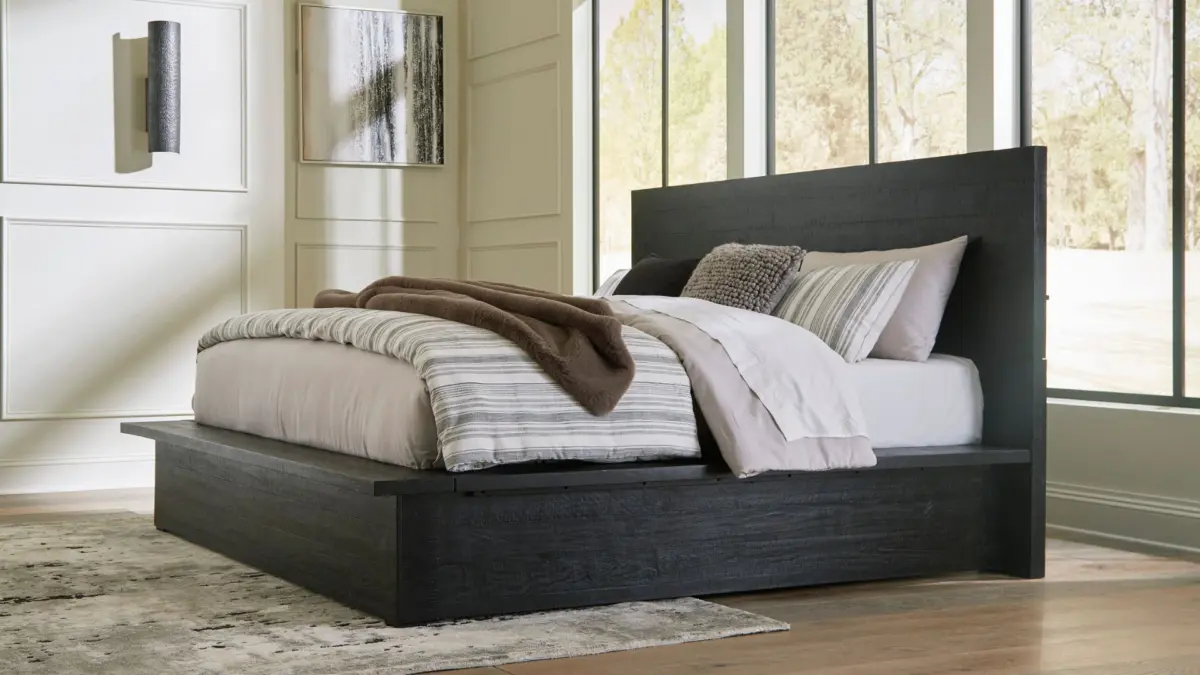 LONDER KING BEDROOM SET (BED ONLY) - Image 5