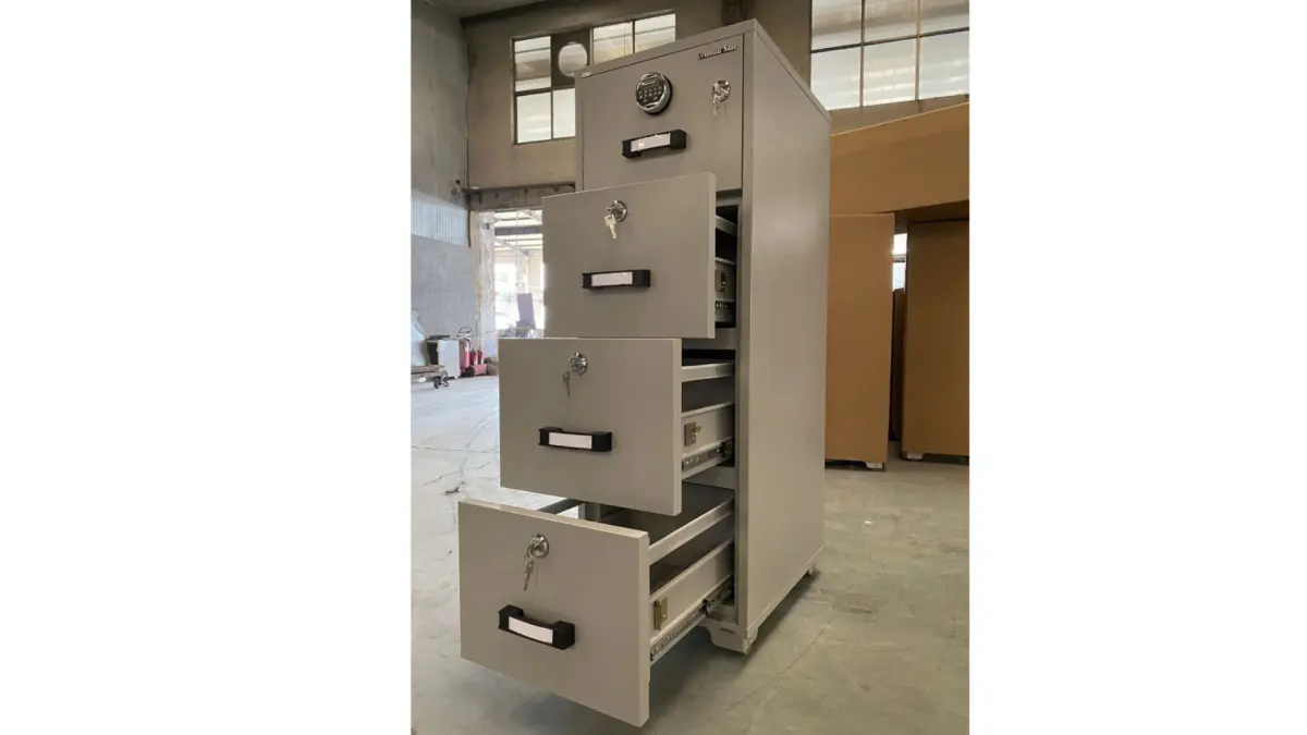CKFC-4(DK) FIRE PROOF SAFE 4DRW DIG. 310KGS (OS) - Image 5