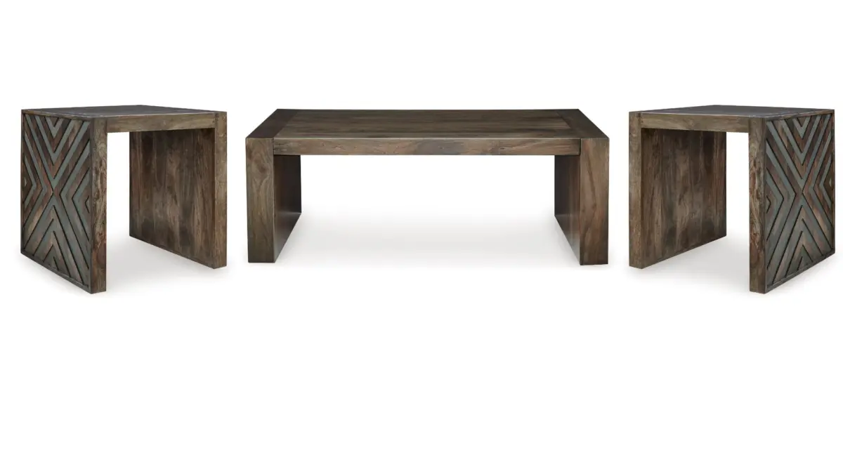 DREGGAN COFFEE TABLE SET - Image 1