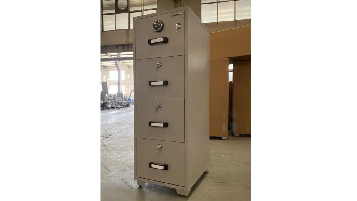 CKFC-4(DK) FIRE PROOF SAFE 4DRW DIG. 310KGS (OS) - Image 4