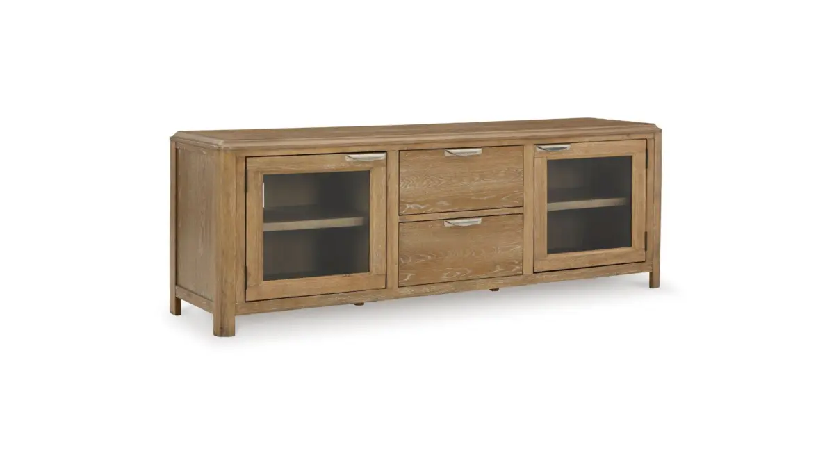 W781-68 XL TV STAND RENCOTT (ASH) - Image 2