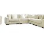 LINDYN SECTIONAL SOFA SET WITH OTTOMAN & SWIVEL CHAIR - 21104