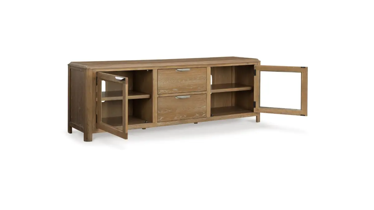 W781-68 XL TV STAND RENCOTT (ASH) - Image 3