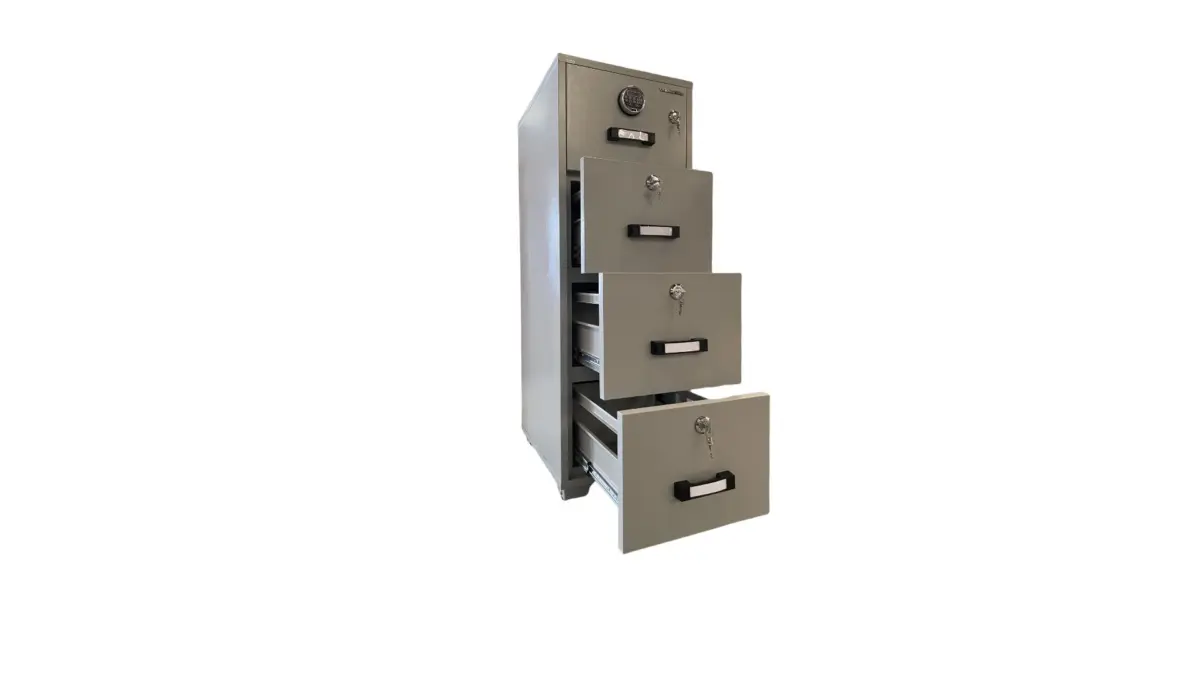 CKFC-4(DK) FIRE PROOF SAFE 4DRW DIG. 310KGS (OS) - Image 2