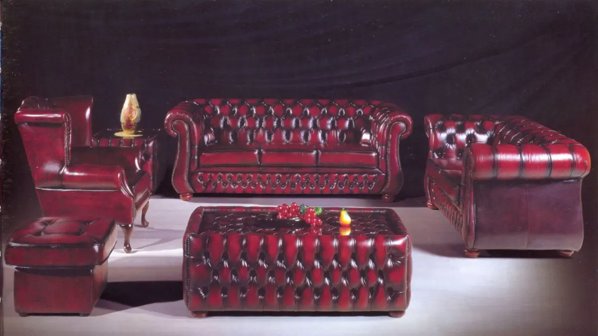 7 SEATER LEATHER SOFA SET WITH 3PC COFFEE TABLE SET (4+2+1) B-202 - Image 4