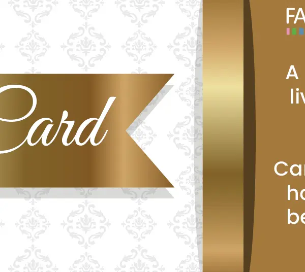 TIMELESS TOUCH GIFT CARD - GOLD PACKAGE
