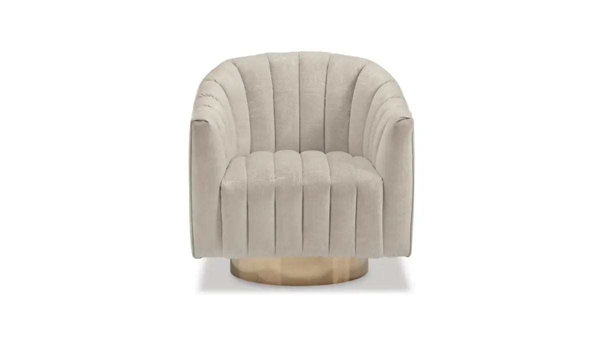 A3000241 SWIVEL ACCENT CHAIR PENZLIN (ASH) - Image 4