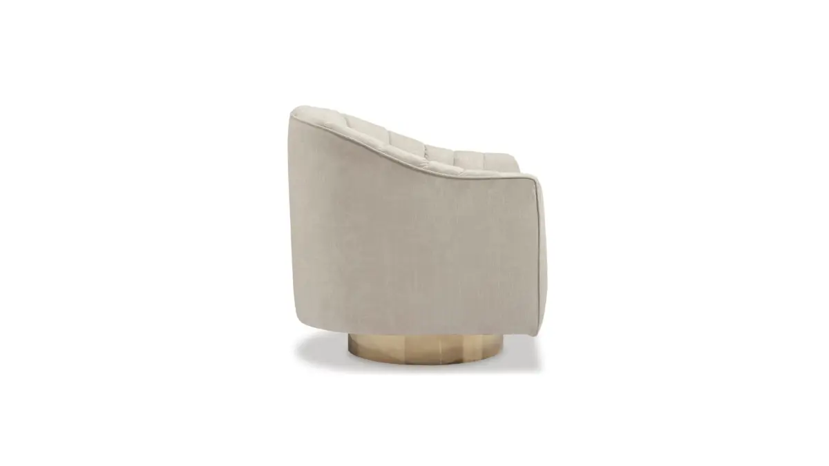 A3000241 SWIVEL ACCENT CHAIR PENZLIN (ASH) - Image 3