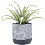 Artificial greenery plant in ash finish, ideal for homes and offices. Realistic look, no watering needed, and easy to maintain year-round.