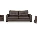 BARLIN MILLS SOFA SET (BROWN)