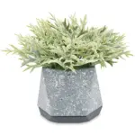 Artificial greenery plant in ash finish for indoor home décor