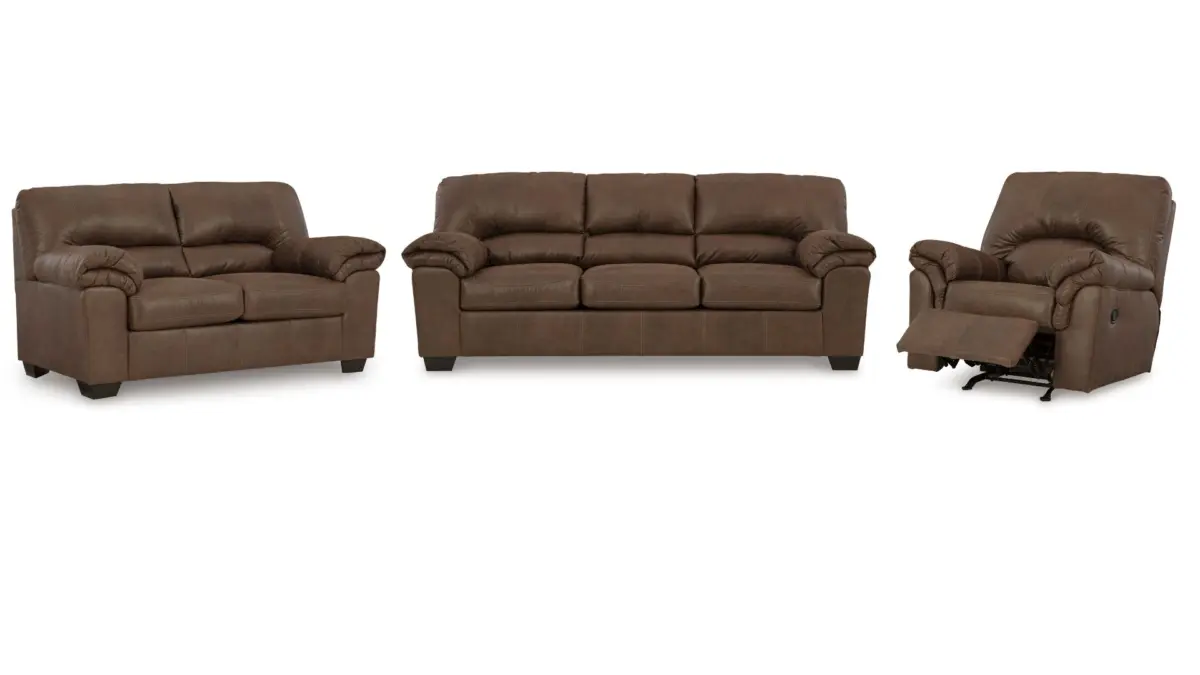 BLADEN RECLINING SOFA SET WITH OTTOMAN - Image 1