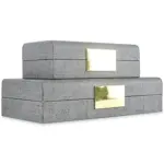 A52000373 JEWELRY BOX SET 2PC SET (ASH)