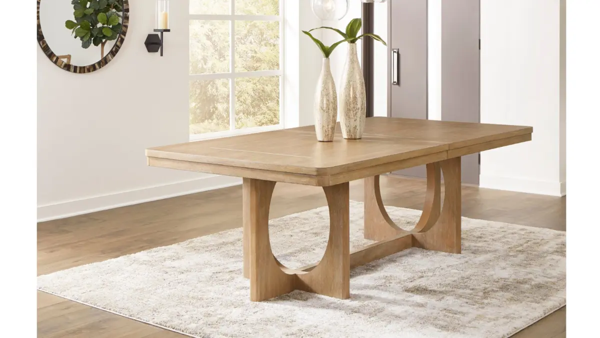 RENCOTT DINING SET WITH 8 CHAIRS AND A SERVER - Image 3