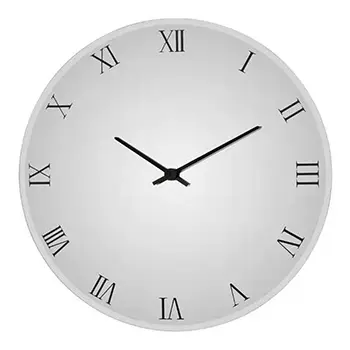 A58000270 WALL CLOCK (ASH)