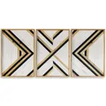 A58000414 WALL DECOR SET 3PC SET (ASH)