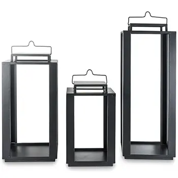 A52000496 LANTERN SET 3PC SET (ASH)
