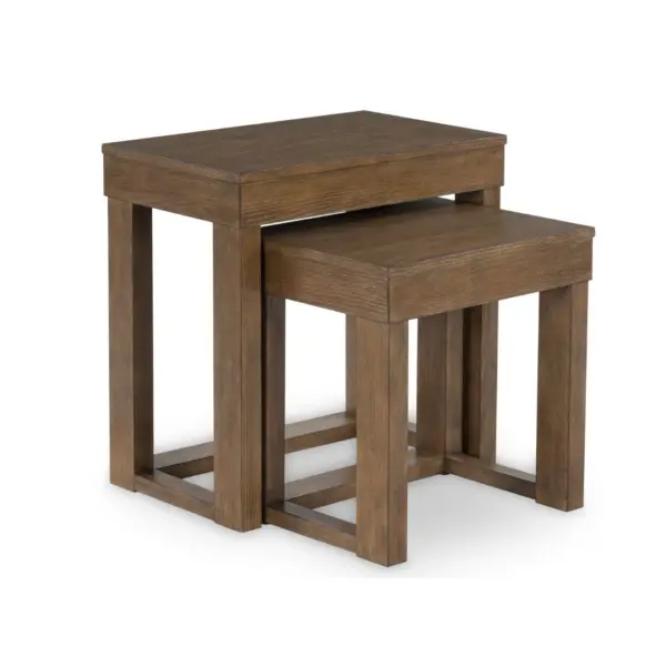 T471-16 NESTING END TABLES 2PC CARITON (ASH)