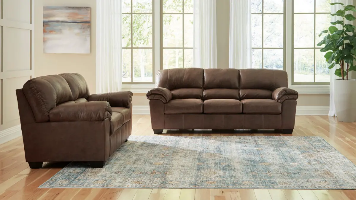 BLADEN RECLINING SOFA SET WITH OTTOMAN - Image 5
