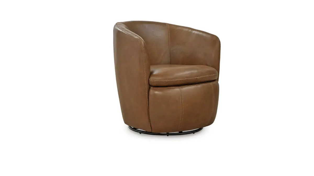 A3000700 SWIVEL ACCENT CHAIR KIERREYS (ASH) - Image 1