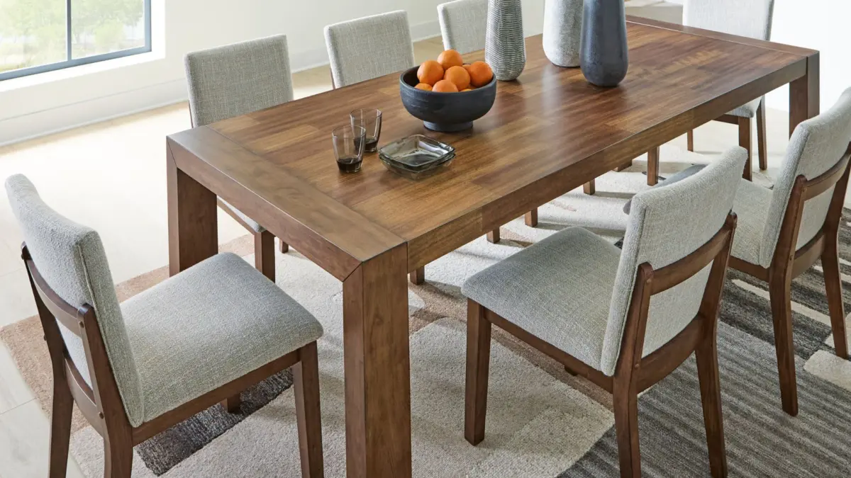 KRAEBURN 8 SEATER DINING SET - Image 5