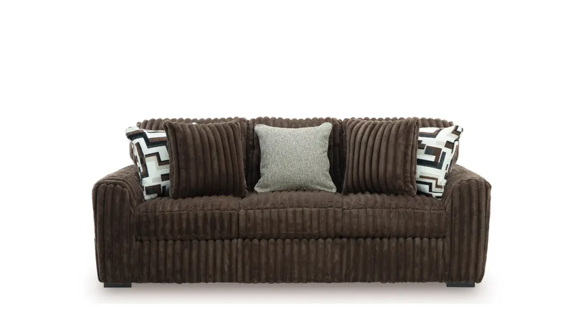 MIDNIGHT MADNESS SOFA SET (BROWN) - Image 6