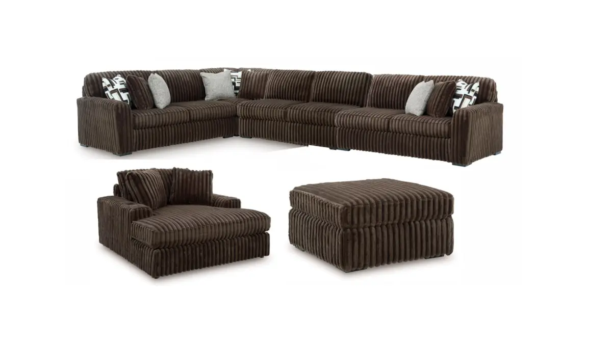 MIDNIGHT MADNESS SOFA SET (BROWN) - Image 5