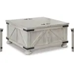 CARYNHURST COFFE TABLE WITH A STORAGE