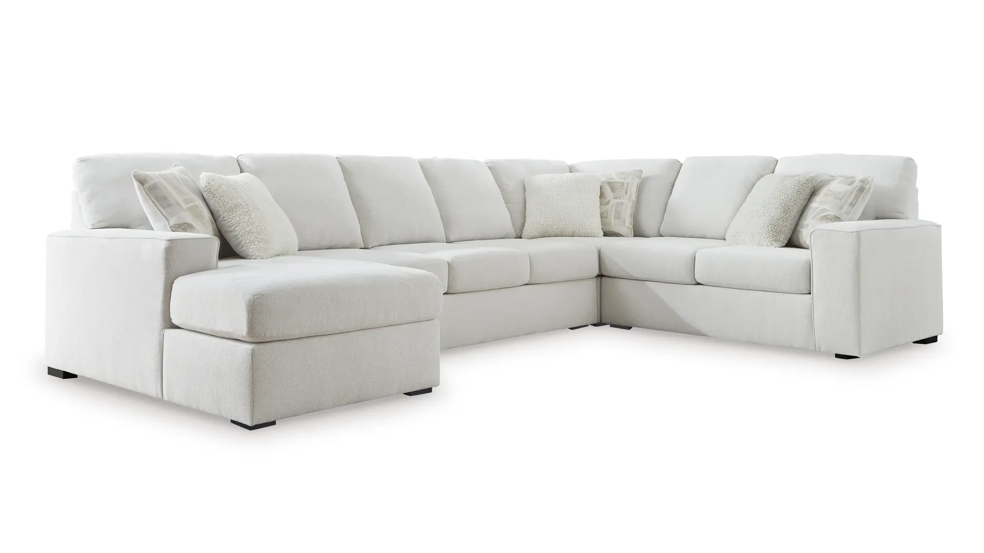 TBdxhHarxKufMoJsqoelwjdrGQzHpBoyUxT1iZL3-1.jpg LEIGHELLI SECTIONAL SOFA SET WITH OTTOMAN - Image 1