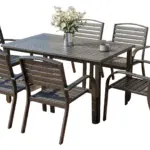 A-1 DINING TABLE SET OUTDOOR 6PAX (HIL)