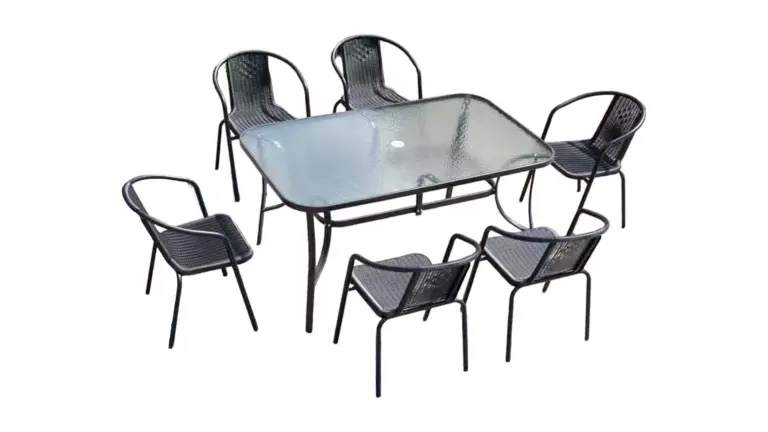 A-2 DINING TABLE 6PAX SET OUTDOOR (HIL)