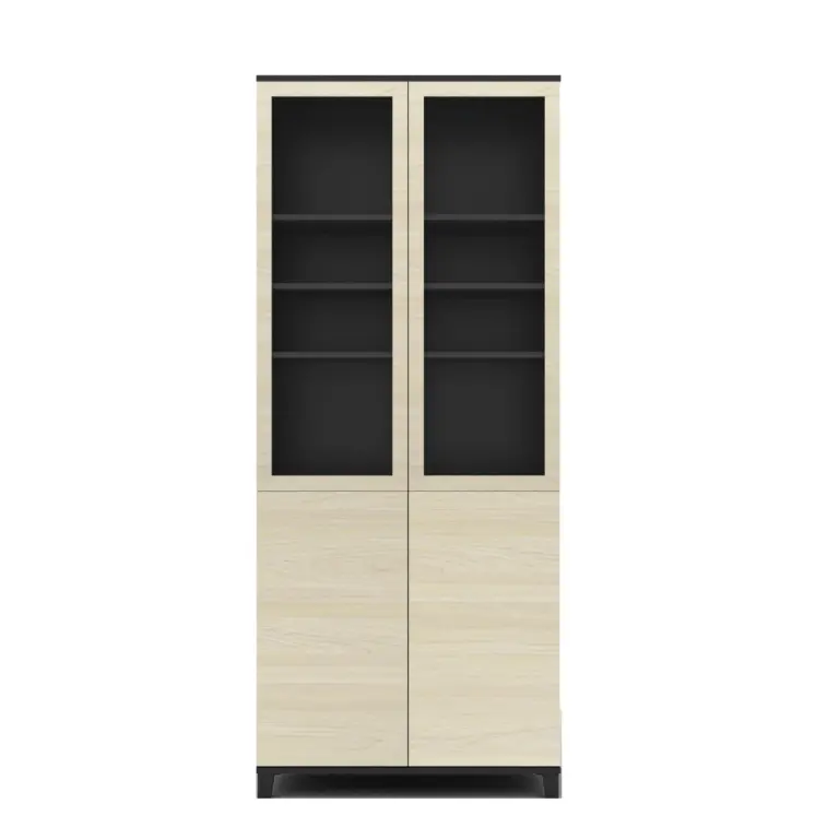 T-CA0804M BOOK CABINET WITH GL DOOR HALF (SENC)