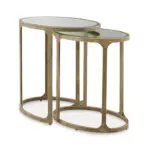 A4000624 ACCENT TABLE 2PC SET IRMALEIGH (ASH)
