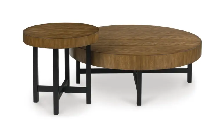 T575-12 OCCASIONAL TABLE SET 2PC STEENLAGE (ASH)