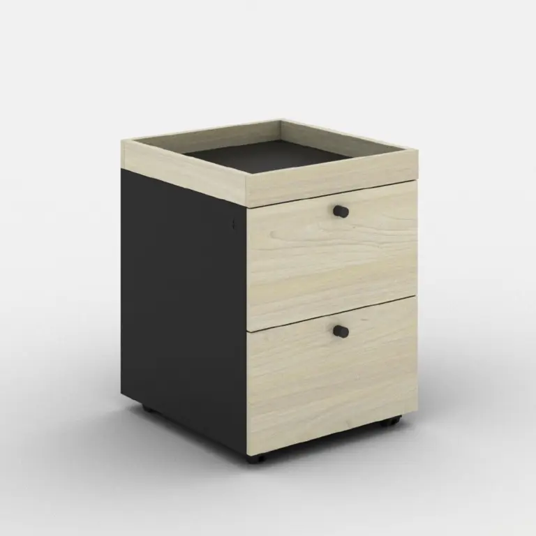 T-CD0405 MOBILE PEDESTAL 2DRW (SENC)