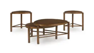 T5829-2 TRIANGLE END TABLE ENGALHAUS (ASH)