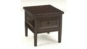 T695-2 SQUARE END TABLE HINDELL PARK (ASH)